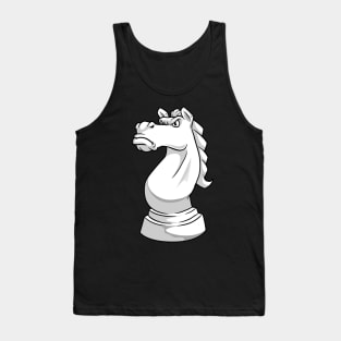 Knight Chess piece at Chess Tank Top